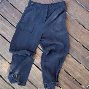 Joseph Silk Cargo Pants